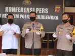 Melalui Konferensi Pers, Polres Majalengka Ungkap Kasus Curat