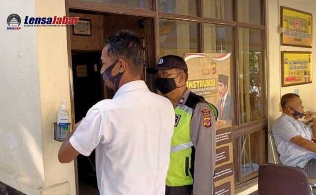 Kapolres Subang Himbau Pengunjung Mako Tertib Disiplin Prokes dan Terus Lakukan 3M Kapolres Subang