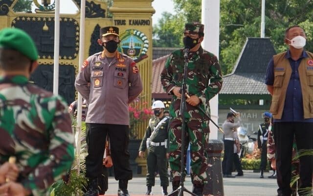 Panglima TNI, Kapolri, Kepala BNPB dan Kabaharkam Kunjungi Jawa Tengah Terkait Penanganan Covid-19