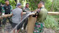 Pasokan Air Bersih, Kolaborasi Satgas Yonif 310/KK, Masyarakat Lokal, Kampung Ubrub Papua