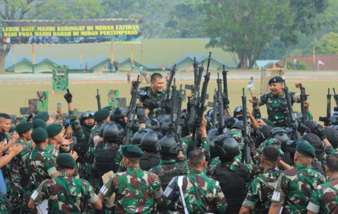 Panglima Divisi III, Apresiasi Latihan, Sermukim, Batalyon Infanteri Raider 301, Sumedang