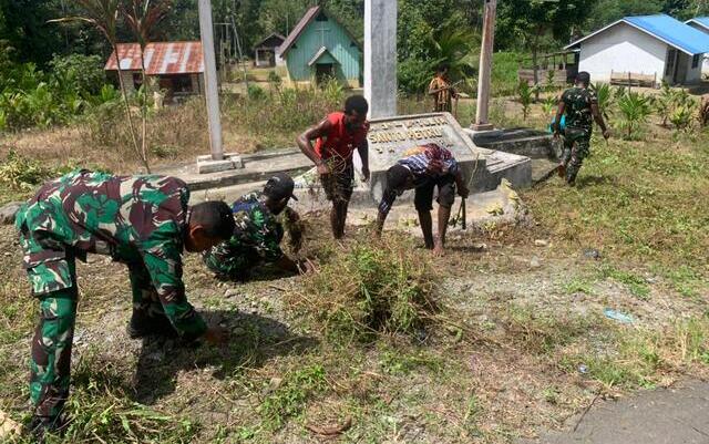 Papua, Satgas Yonif 310/KK, Kemanunggalan TNI dan Rakyat, Hubungan Masyarakat