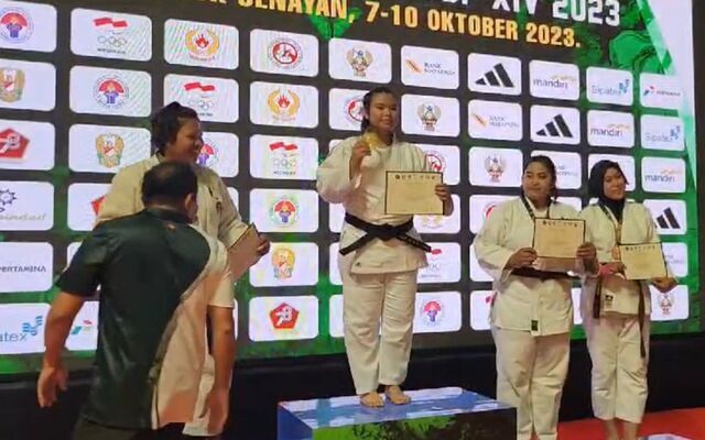 Juara Judo Kasad Cup 2023, Prestasi Sertu Okita, Kejurnas Judo 2023