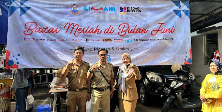 Bazar Meriah Cimahi, Hari Ulang Tahun Kota Cimahi, Kegiatan Bazar Juni 2024,Kepala Bidang Perdagangan, Wawan Haryana